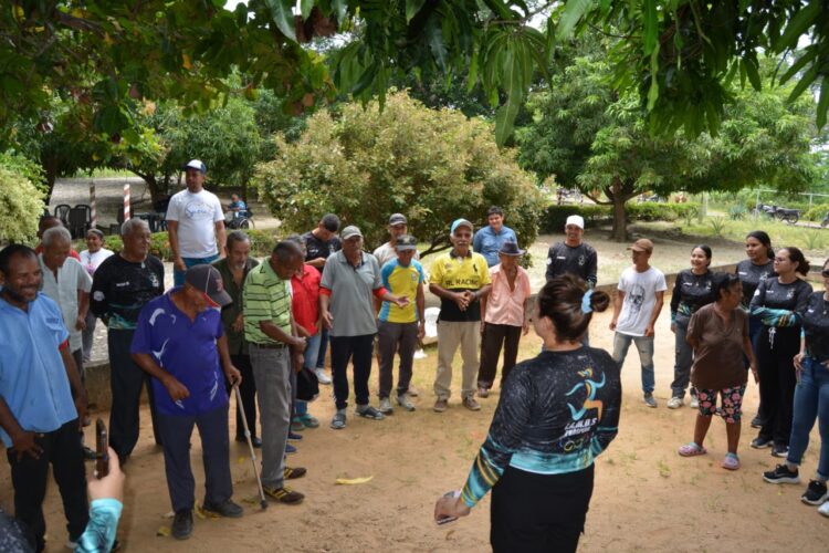 Palabras de la directora de Deportes de Sucre Fanny Linares.