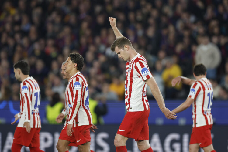 Sorloth, tras el 0-2. EFE/Alberto Estevez