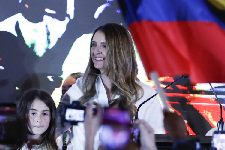 Fotografía de archivo de la senadora y candidata del partido uribista Centro Democrático a la presidencia de Colombia, Paloma Valencia. EFE/ Mauricio Dueñas Castañeda