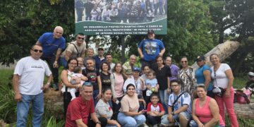 ACP Mi Patria Querida montó su valla en terreno del sector Pedro Emilio Carrillo