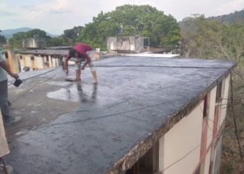 Plan Techo Comunal se ejecuta en los Bloques de la Urbanización Bella Vista