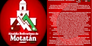 Alcaldía de Motatán aplicará la ley contra la contaminación sónica “cero bullaranga”