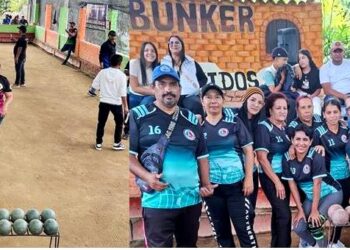  Finales del Campeonato de Bolas Criollas en El Llano de Jajó