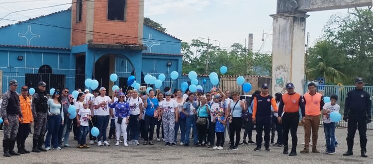 Participantes en el Día Mundial del Autismo (Fotos Douglas Abreu)