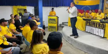 Juan Pablo Guanipa desde Bolívar: La única vía para recuperar la economía de Venezuela es una elección con María Corina Machado