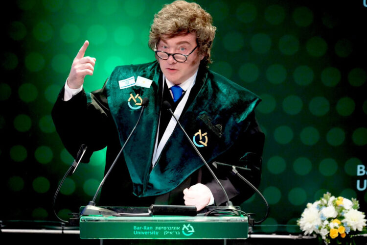 Fotografía cedida del mandatario Javier Milei. EFE/ Presidencia de Argentina