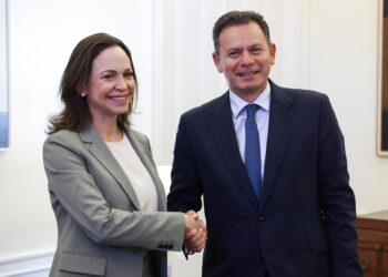 El primer ministro de Portugal recibe a Machado «con la mirada puesta» en futuro de Venezuela