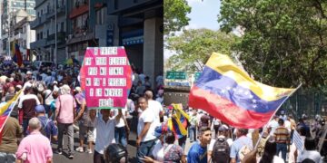 Gobierno oprime marcha de trabajadores por salarios y pensiones