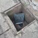Persona cayó en un hueco en pleno centro de Boconó 