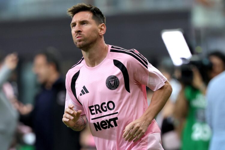 Lionel Messi, jugador del Inter Miami y de la selección Argentina. EFE/EPA/CRISTOBAL HERRERA-ULASHKEVICH