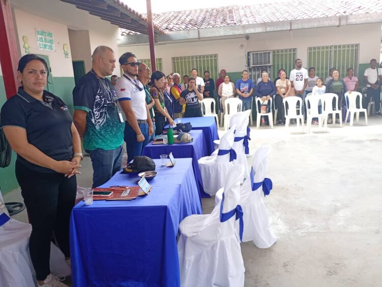 Aspecto de las jornadas cumplidas a beneficio de las comunidades en el Tres de Febrero de La Ceiba.