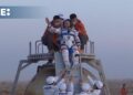 Los astronautas de la misión china Shenzhou-21 vuelven a la Tierra tras 210 días en órbita