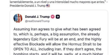 Irán estudia la propuesta estadounidense mientras Trump amenaza con más ataques