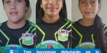 Tres boconesas debutarán en la selección de fútbol del estado Trujillo 