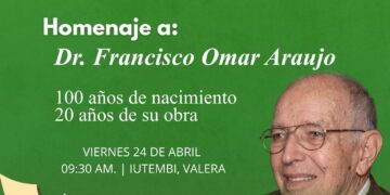 Francisco Omar Araujo a cien años de su nacimiento y los 20 años de Trujillo entre Letras y Letrados  | Por:  Pedro Frailán