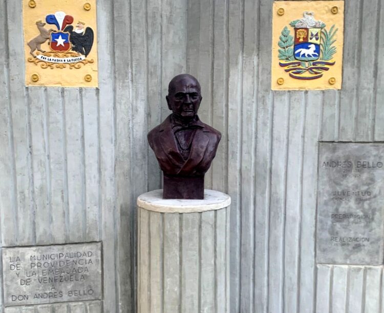 Con este trabajo realizado, se honra la memoria del Ilustre héroe venezolano Don Andrés Bello (Fotos Cortesía)