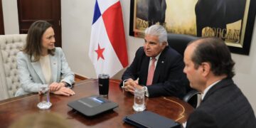 Presidente de Panamá recibió a María Corina Machado en el Palacio de Las Garzas