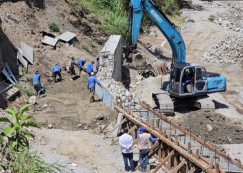 Mérida | Recta Los Aleros presenta avance del 48 % en su recuperación