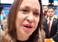 María Corina Machado llegó a Panamá para reencuentro con venezolanos