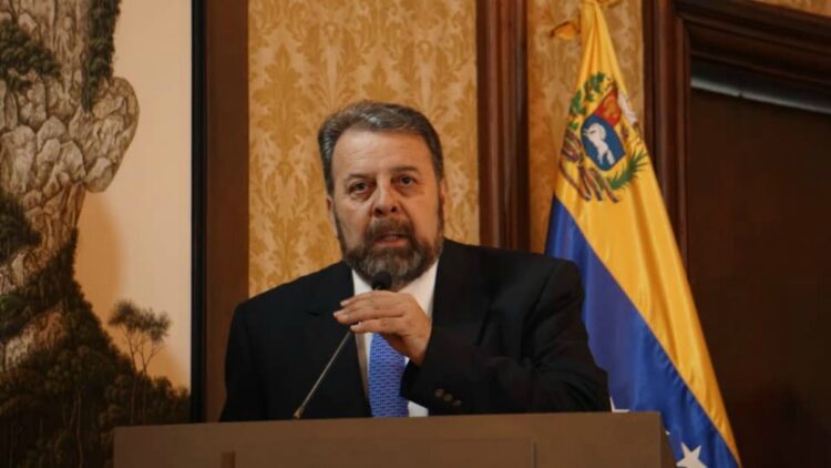 Timoteo Zambrano ha mantenido una relación estrecha con la diplomacia española / Foto: Twitter @CancilleriaVE