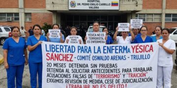 Exigen libertad para la enfermera Yésica Sánchez tras casi 20 meses de detención