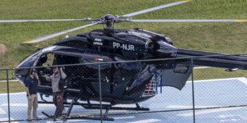 La selección brasileña inicia la concentración para el Mundial… ¡en helicóptero!