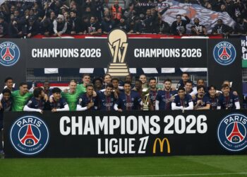 El partido 56 del PSG en la temporada: 35 victorias, 127 goles y 9 derrotas