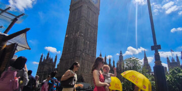 Las autoridades británicas prevén hasta 35 grados en plena ola de calor en el Reino Unido