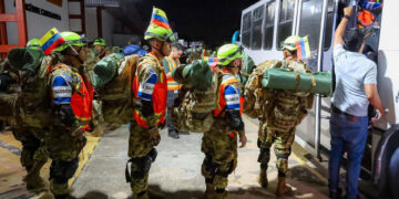Llegan a Venezuela brigadas de España, El Salvador y México y jefe del Cuerpo de Marines