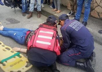 Colisión de motos deja dos mujeres lesionadas en Boconó 