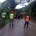 Puentes y vías afectadas por las lluvias en Boconó 
