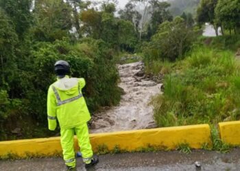 Cuerpos de rescate desplegados por las fuertes precipitaciones en Boconó 