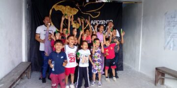 Aposento Alto realizó actividad infantil tras remodelación en Boconó 
