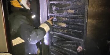 Incendio de vivienda deja una persona herida en Boconó 