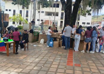Estudiantes de Boconó se unen para recolectar ayuda humanitaria 