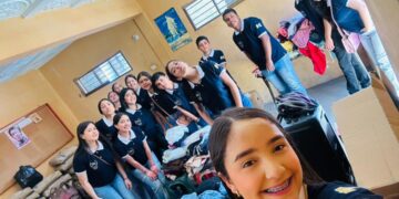 Bachilleres del Monseñor Mejía recolectaron ayuda humanitaria para las víctimas de los terremotos 