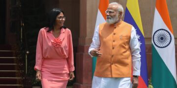 Delcy Rodríguez se reúne con Modi en pleno repunte de las ventas petroleras a la India