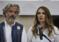 Candidata colombiana Paloma Valencia anuncia apoyo a De la Espriella en la segunda vuelta