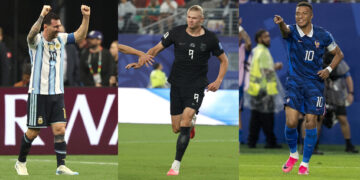 ¿Peligra el récord de Fontaine? Messi, Mbappé y Haaland sacan lustre a la Bota de Oro