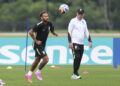 Neymar no descansa y acelera su preparación para el partido contra Escocia