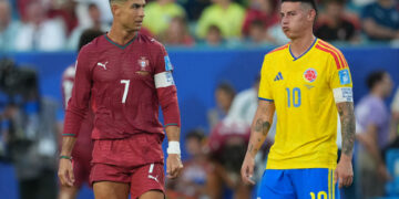 James Rodríguez llega a 11 partidos con Colombia en los Mundiales y bate récord