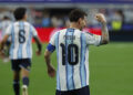 Messi: «Estoy feliz por la clasificación»