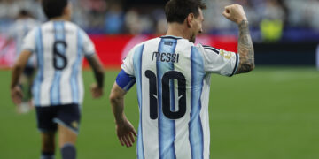 Messi: «Estoy feliz por la clasificación»