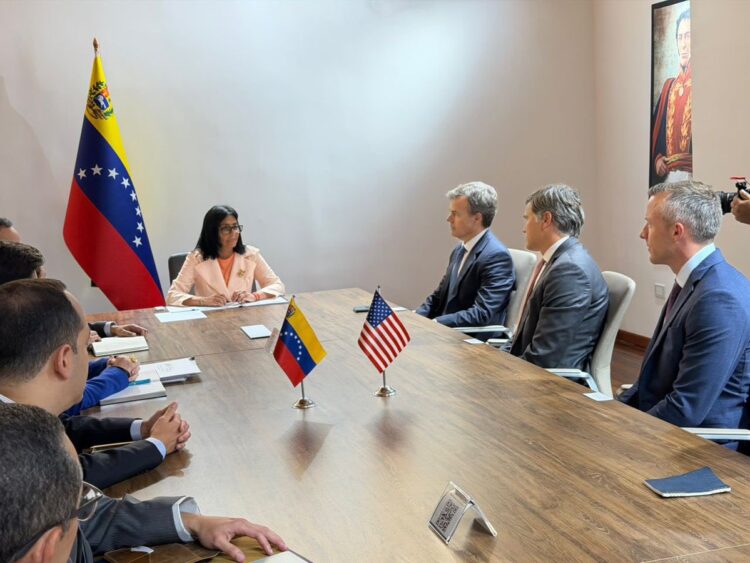 Funcionarios del gobierno norteamericano se reúnen con autoridades venezolanas para impulsar la industria petrolera y gasífera en el país l Foto: X @usembassyve
