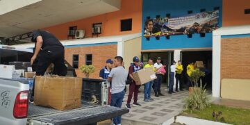 Protección Civil Mérida coordina recepción de ayuda humanitaria