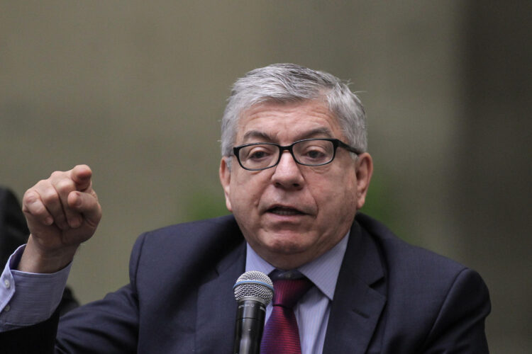 Fotografía de archivo del expresidente colombiano César Gaviria. EFE/Alex Cruz