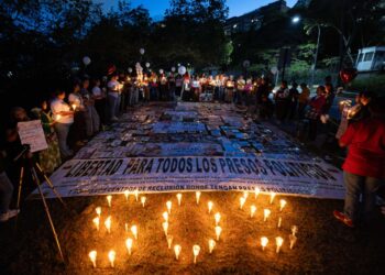 Denuncian que en Venezuela hay 552 presos políticos y 18 casos de desaparición forzada