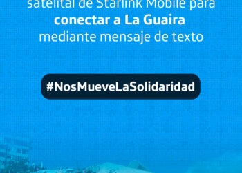 Movistar implementa el servicio satelital de Starlink Mobile para conectar al estado de La Guaira mediante mensajes de texto
