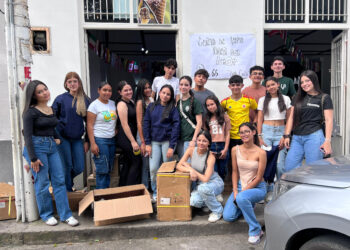Bachilleres del Dalla Costa se unen para recaudar ayuda tras los terremotos 