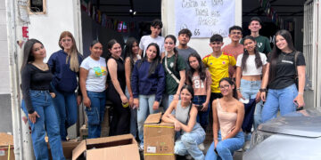Bachilleres del Dalla Costa se unen para recaudar ayuda tras los terremotos 